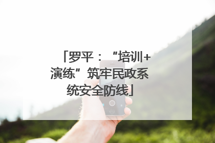 罗平：“培训+演练”筑牢民政系统安全防线