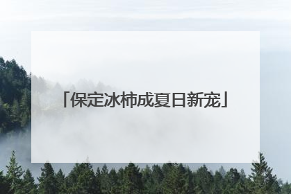 保定冰柿成夏日新宠