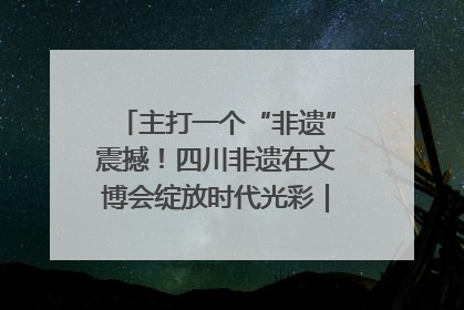 主打一个“非遗”震撼！四川非遗在文博会绽放时代光彩｜文博向“新”
