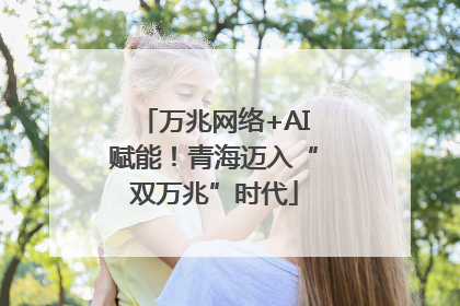 万兆网络+AI赋能！青海迈入“双万兆”时代