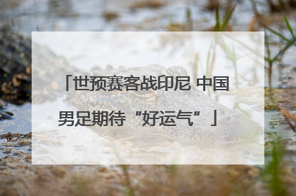 世预赛客战印尼 中国男足期待“好运气”