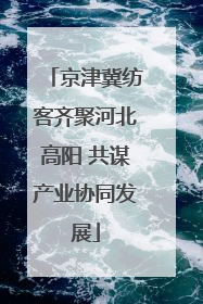 京津冀纺客齐聚河北高阳 共谋产业协同发展