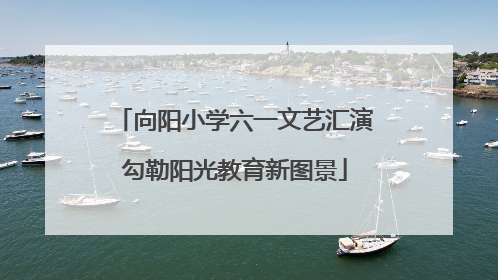 向阳小学六一文艺汇演勾勒阳光教育新图景