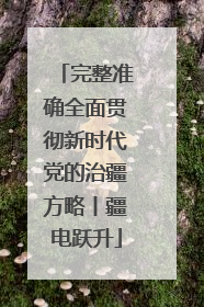 完整准确全面贯彻新时代党的治疆方略丨疆电跃升