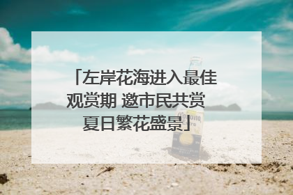 左岸花海进入最佳观赏期 邀市民共赏夏日繁花盛景
