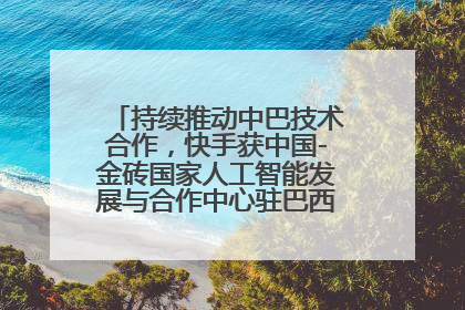 持续推动中巴技术合作，快手获中国-金砖国家人工智能发展与合作中心驻巴西成果转化中心授牌