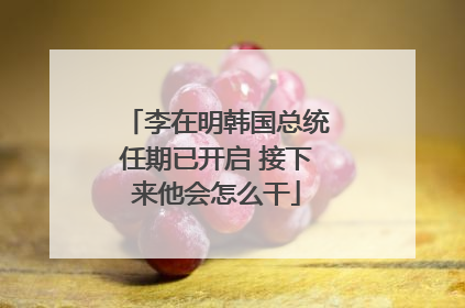 李在明韩国总统任期已开启 接下来他会怎么干