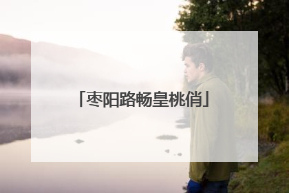 枣阳路畅皇桃俏