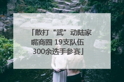 散打“武”动陆家嘴商圈 19支队伍300余选手参赛