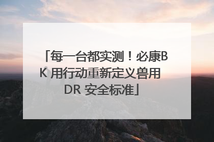 每一台都实测！必康BK 用行动重新定义兽用 DR 安全标准