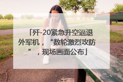 歼-20紧急升空逼退外军机，“数轮激烈攻防”，现场画面公布