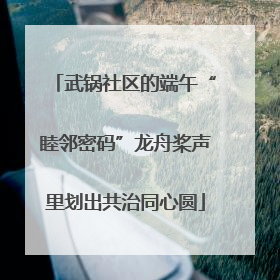 武锅社区的端午“睦邻密码”龙舟桨声里划出共治同心圆