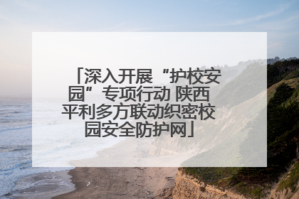 深入开展“护校安园”专项行动 陕西平利多方联动织密校园安全防护网