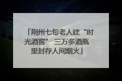 荆州七旬老人建“时光酒窖” 三万多酒瓶里封存人间烟火