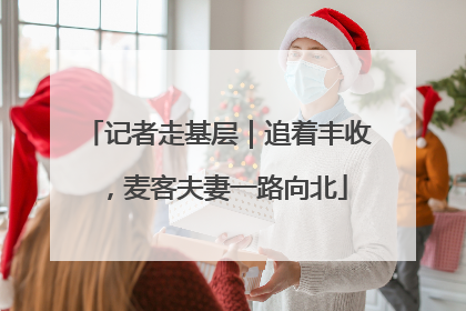 记者走基层｜追着丰收，麦客夫妻一路向北