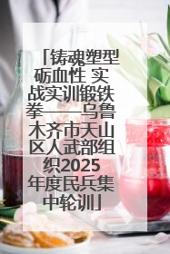 铸魂塑型砺血性 实战实训锻铁拳——乌鲁木齐市天山区人武部组织2025年度民兵集中轮训
