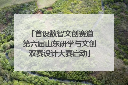 首设数智文创赛道 第六届山东研学与文创双赛设计大赛启动