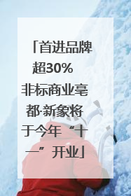 首进品牌超30% 非标商业亳都·新象将于今年“十一”开业