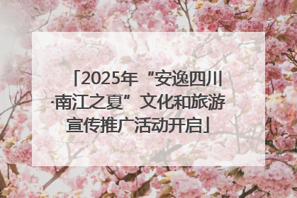 2025年“安逸四川·南江之夏”文化和旅游宣传推广活动开启