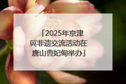 2025年京津冀非遗交流活动在唐山曹妃甸举办