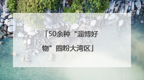 50余种“淄博好物”圈粉大湾区